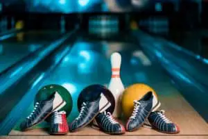 How to slide more or less with bowling shoes